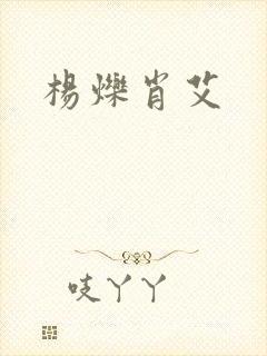 杨烁肖艾