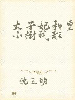 太子妃和皇上在小树我离封面