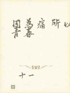 因为痛 所以叫青春