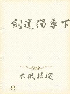 剑道独尊下载