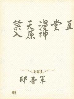 禁天漫堂直接进入原神
