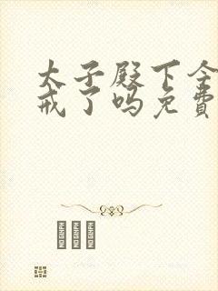 太子殿下今天破戒了吗免费阅读