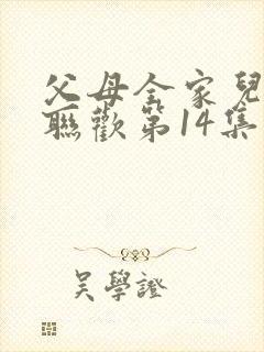 父母全家儿女大联欢第14集