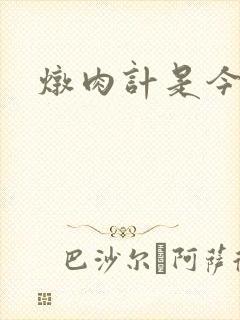 炖肉计是今海棠封面