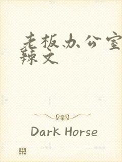 老板办公室系列辣文