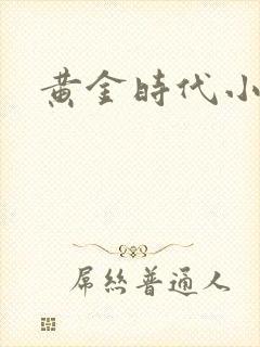 黄金时代小说