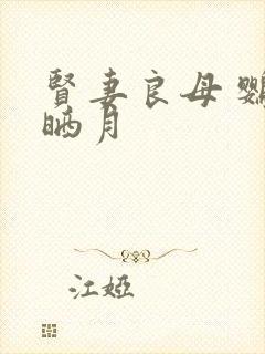 贤妻良母 鹦鹉晒月封面