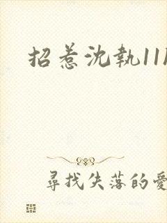 招惹沈执11h封面