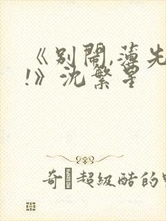《别闹,薄先生!》沈繁星