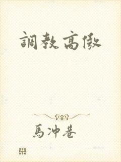 调教高傲
