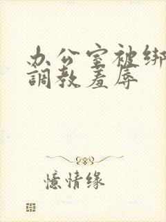 办公室被绑奶头调教羞辱封面