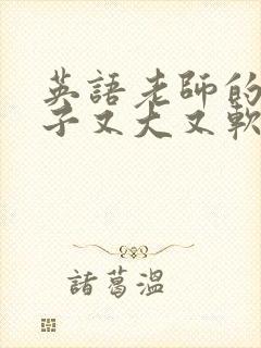 英语老师的小兔子又大又软封面