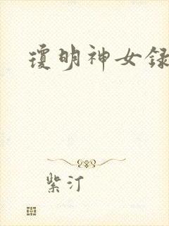 琼明神女录小说封面