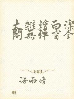 大杂烩白洁笔趣阁无弹窗全本