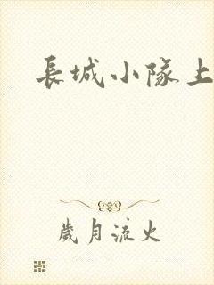 长城小队上中下
