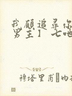 我愿追寻你【双男主】 七吔