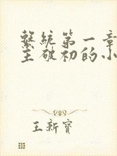 系统第一章给宿主破初的小说封面