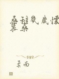 桑稚几岁怀了段慕桑