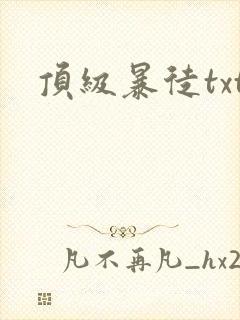 顶级暴徒txt
