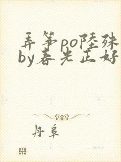 弄筝po陆殊词by春光正好