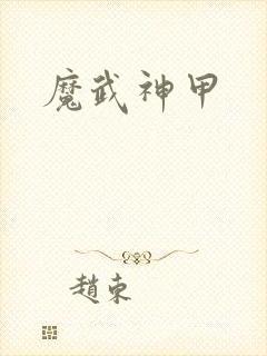 魔武神甲封面