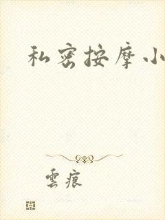 私密按摩小说封面