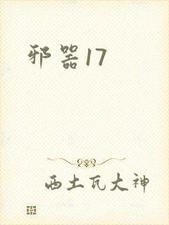 邪器17封面
