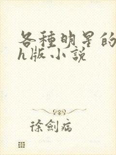 各种明星的综艺h版小说
