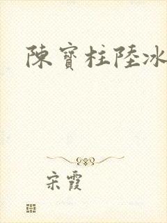 陈宝柱陆冰嫣封面