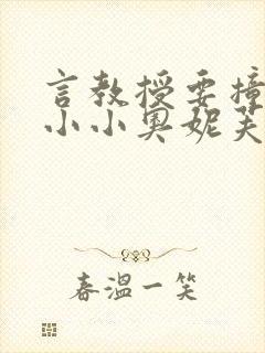 言教授要撞坏了小小奥妮芙原文封面