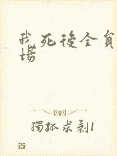 我死后全员火葬场封面