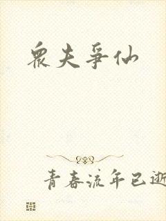 众夫争仙封面