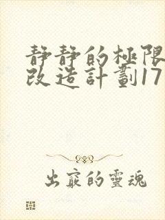 静静的极限自我改造计划17