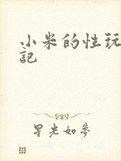 小米的性玩具日记