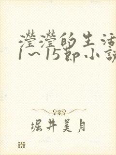 滢滢的生活日记1～15节小说
