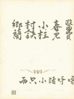 乡村小春医王淑兰铁柱免费阅读全文封面
