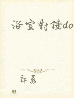 浴室对镜doi