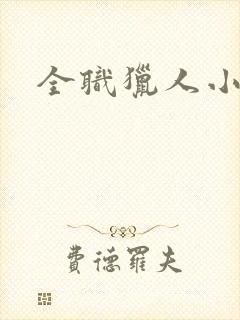 全职猎人小说