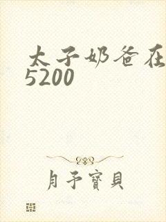 太子奶爸在花都5200