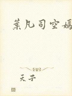 叶凡司空嫣然
