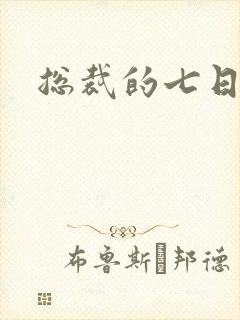 总裁的七日恋人