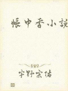 帐中香小说封面