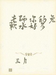 老师你的兔子好软水好多封面