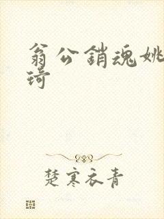 翁公销魂姚瑶琦琦