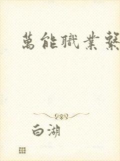 万能职业系统