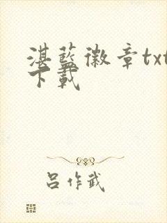 湛蓝徽章txt下载封面