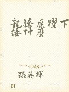 龙腾虎跃下一句接什么