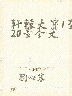 轩辕大宝1至720章全文