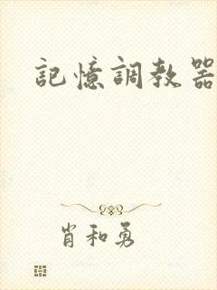 记忆调教器