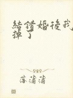 结错婚后我离不掉了封面